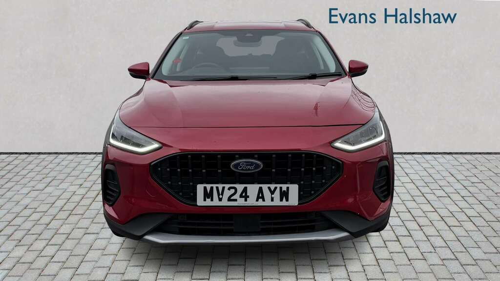 Ford Focus 1.0 Ecoboost Hybrid Mhev Active X 2024 MV24AYW Red #4