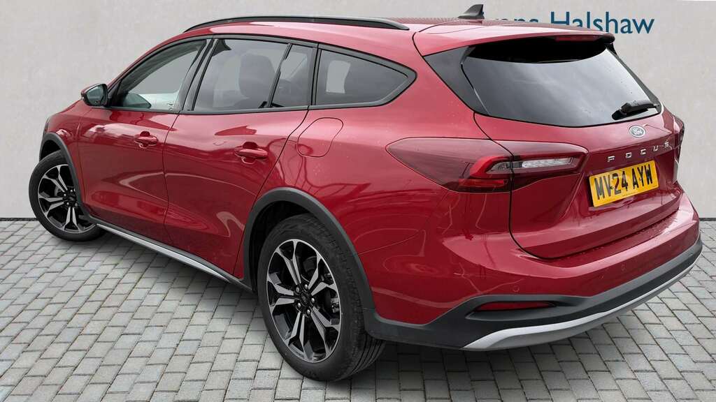 Ford Focus 1.0 Ecoboost Hybrid Mhev Active X 2024 MV24AYW Red #2