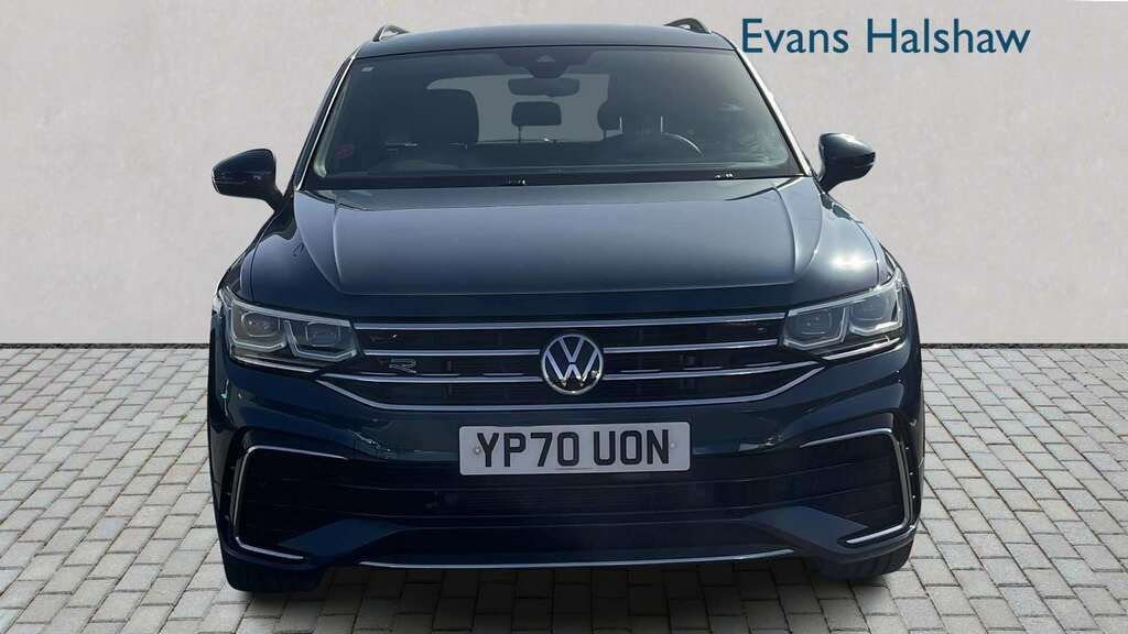 Volkswagen Tiguan 2.0 Tdi R-line Dsg 2021 YP70UON Blue #4