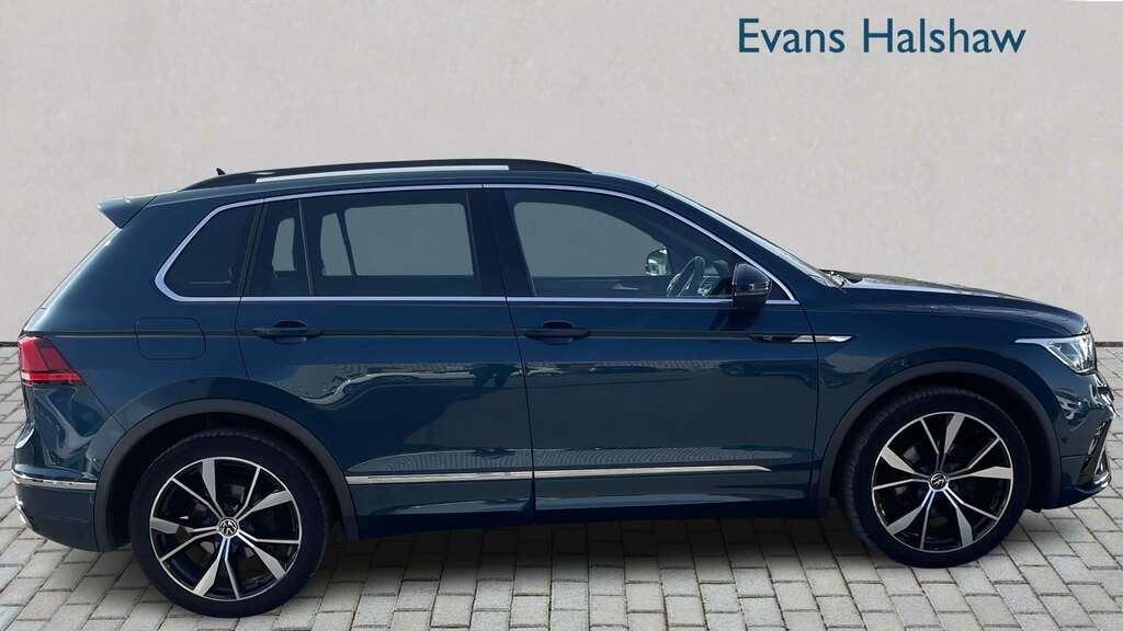 Volkswagen Tiguan 2.0 Tdi R-line Dsg 2021 YP70UON Blue #3