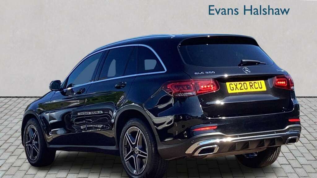 Mercedes-Benz GLC Class 300 4Matic Amg Line 9G-tronic 2020 GX20RCU Black #2