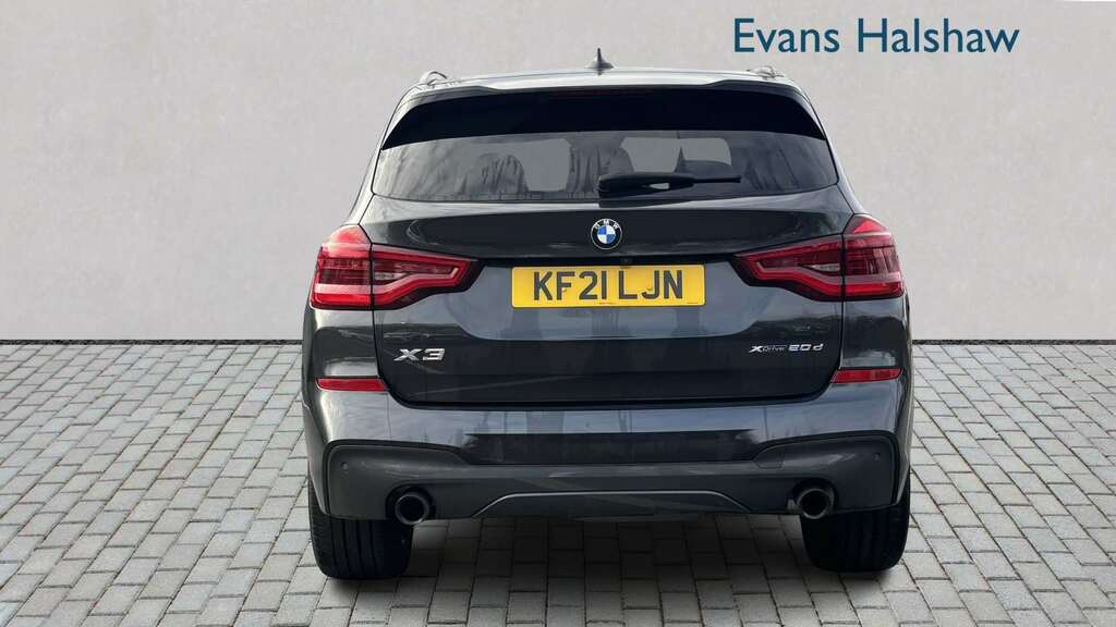 BMW X3 Xdrive20d Mht M Sport Step 2021 Grey #5