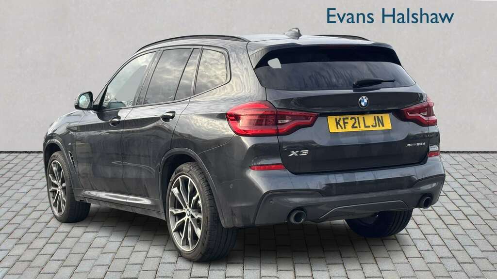 BMW X3 Xdrive20d Mht M Sport Step 2021 Grey #2