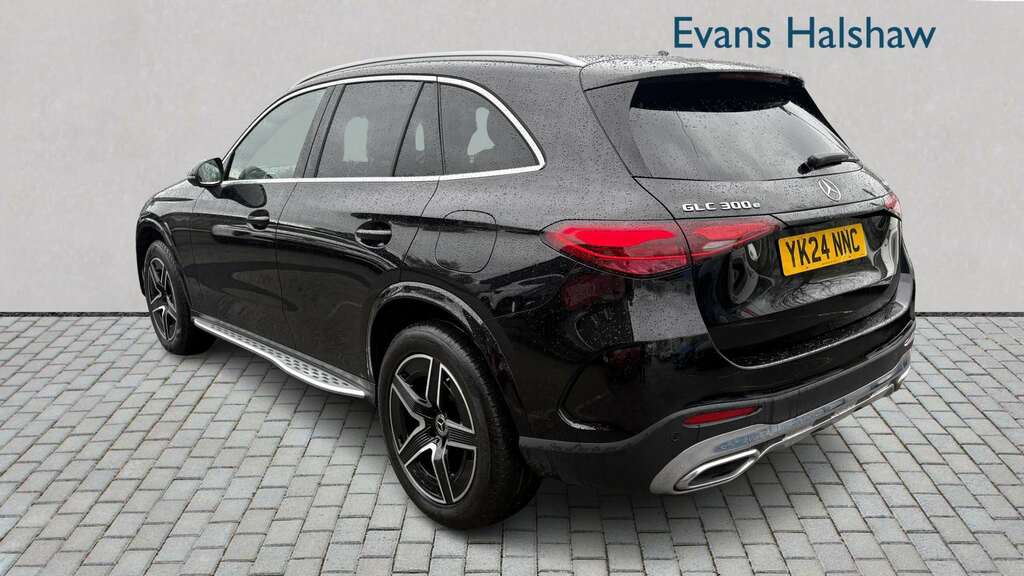 Mercedes-Benz GLC Class 300E 4Matic Amg Line 9G-tronic 2024 YK24NNC Black #5