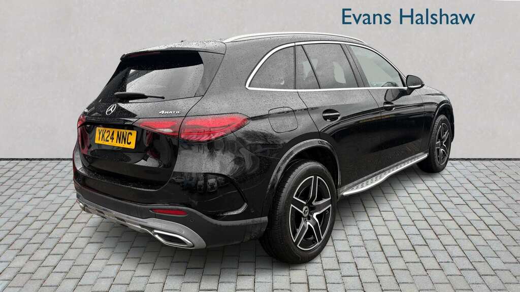 Mercedes-Benz GLC Class 300E 4Matic Amg Line 9G-tronic 2024 YK24NNC Black #3