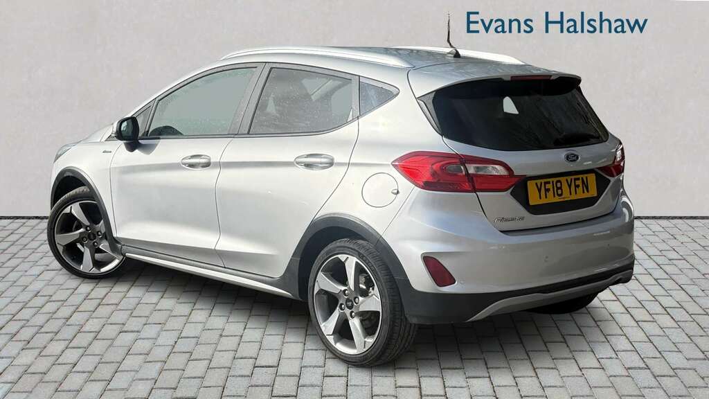 Ford Fiesta 1.0 Ecoboost 140 Active X 2018 YF18YFN Silver #2