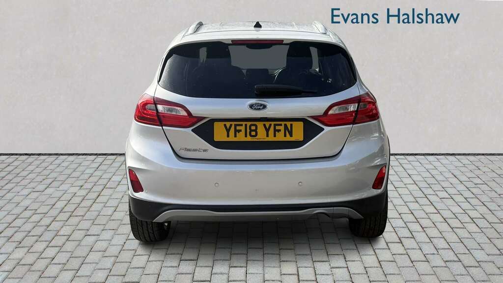 Ford Fiesta 1.0 Ecoboost 140 Active X 2018 YF18YFN Silver #5