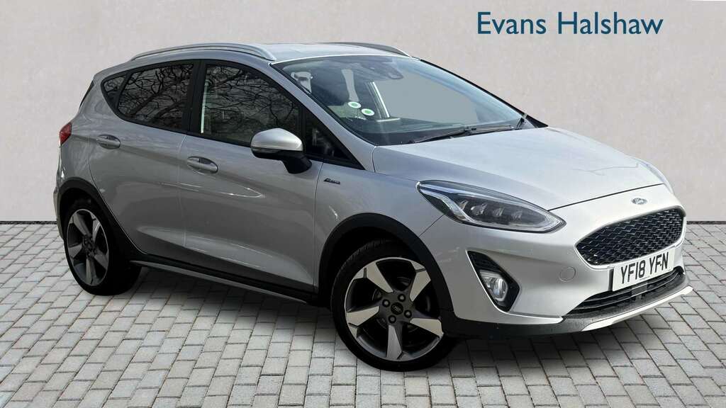 Ford Fiesta 1.0 Ecoboost 140 Active X 2018 YF18YFN Silver