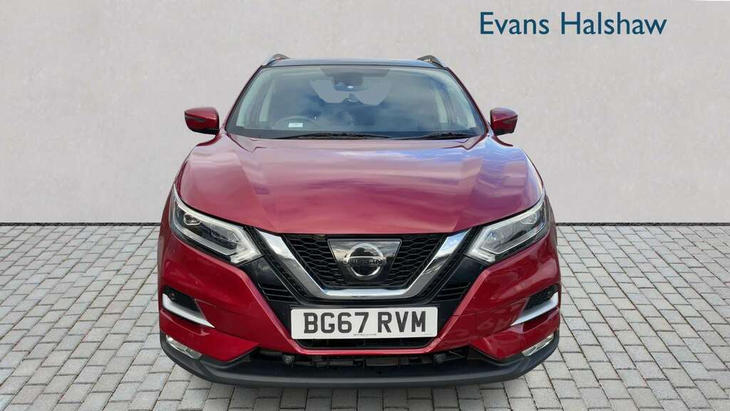 Nissan Qashqai 1.6 Dig-t Tekna 2017 BG67RVM Red #4