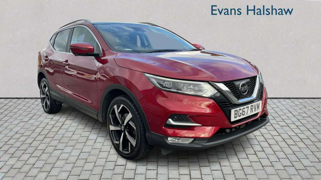 Nissan Qashqai 1.6 Dig-t Tekna 2017 Red