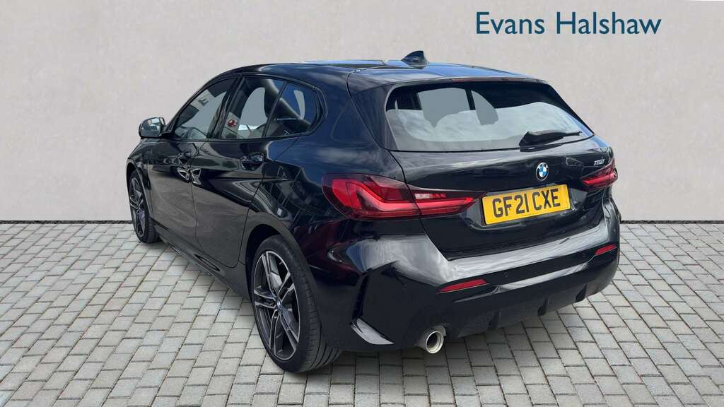 BMW 1 Series 118I 136 M Sport 2021 GF21CXE Black #5