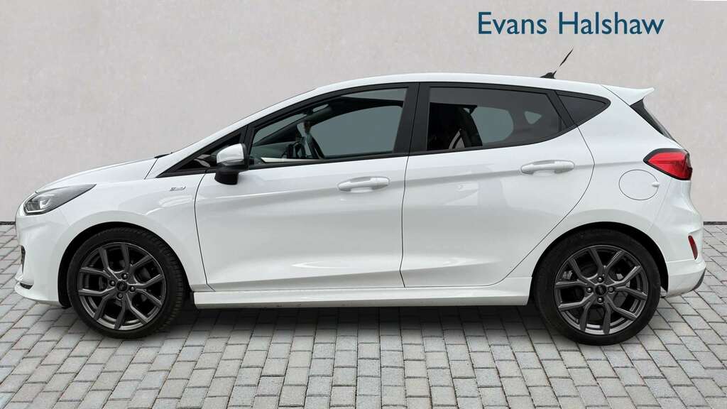 Ford Fiesta 1.0 Ecoboost St-line 2023 MX23UDB White #3