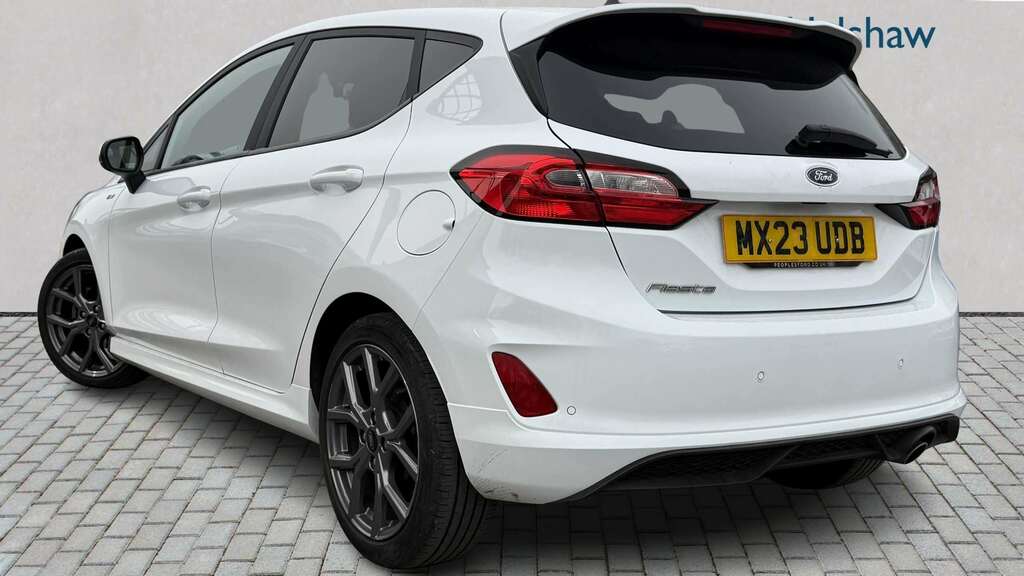 Ford Fiesta 1.0 Ecoboost St-line 2023 MX23UDB White #2