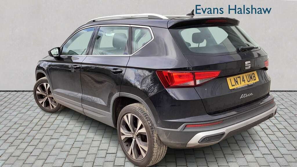 Seat Ateca 1.0 Tsi 115 Se Technology 2024 LN74UMB Black #2