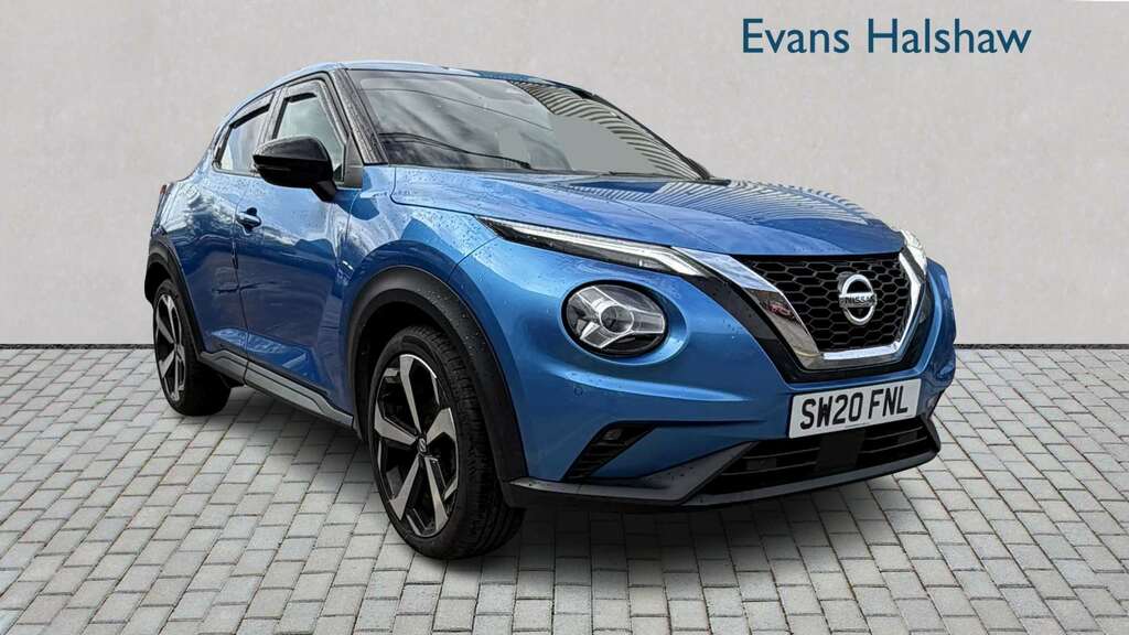 Nissan Juke 1.0 Dig-t Tekna Dct 2020 Blue