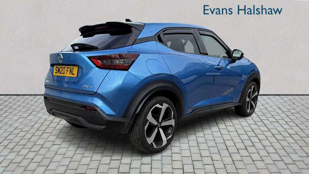 Nissan Juke 1.0 Dig-t Tekna Dct 2020 SW20FNL Blue #3
