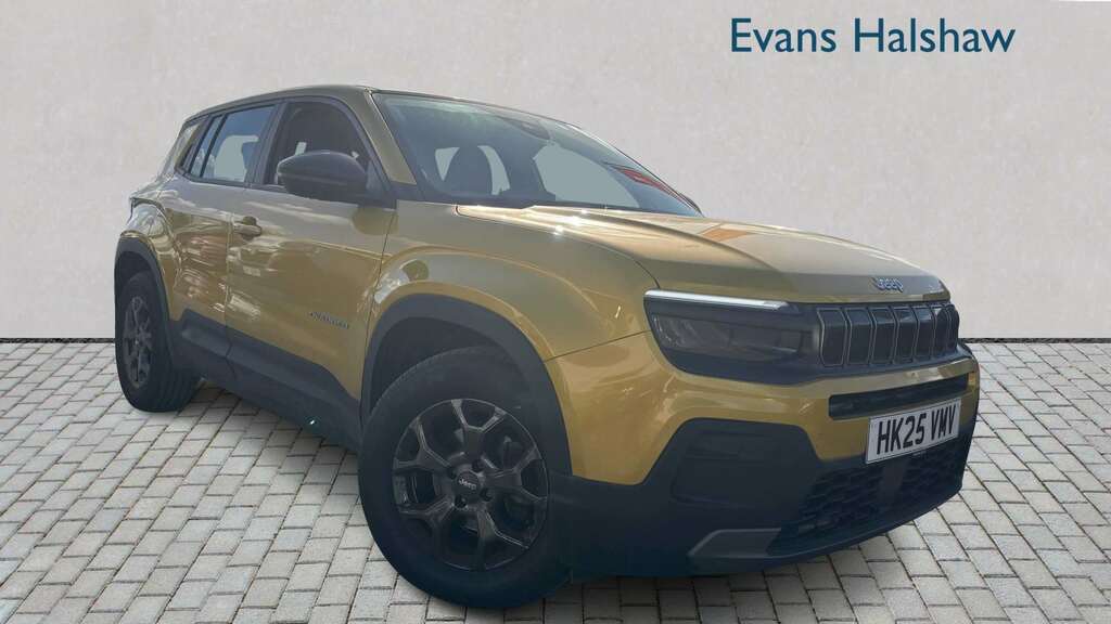 Jeep Avenger 1.2 Longitude 2025 Yellow