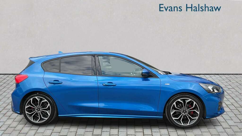 Ford Focus 1.0 Ecoboost 125 St-line X 2018 PN68ZFO Blue #6
