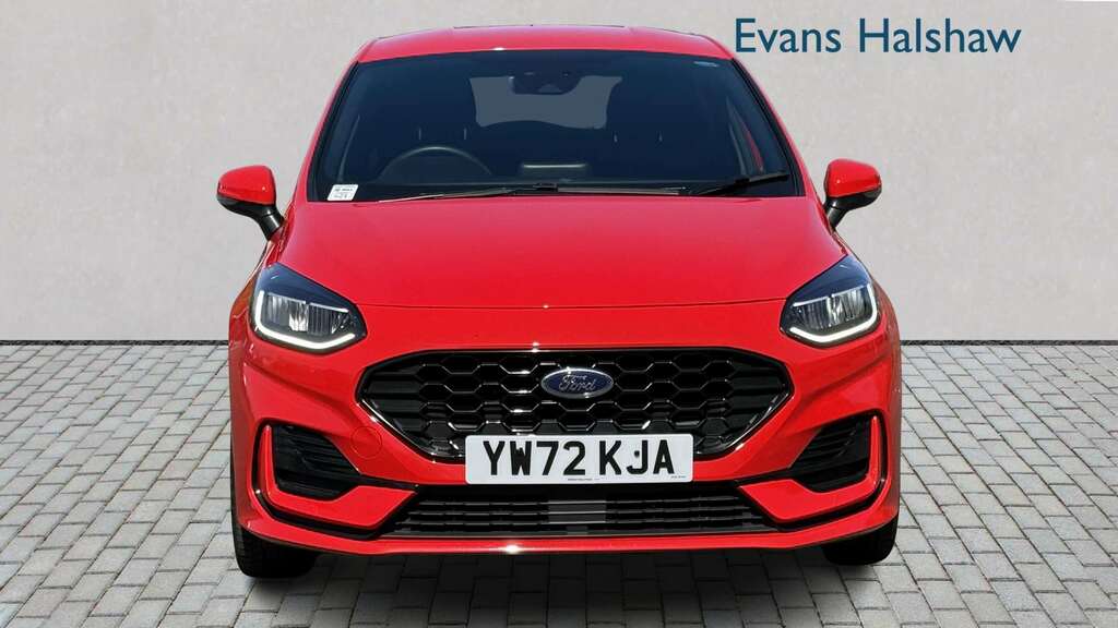 Ford Fiesta 1.0 Ecoboost 125 St-line X Edition 2023 YW72KJA Red #3