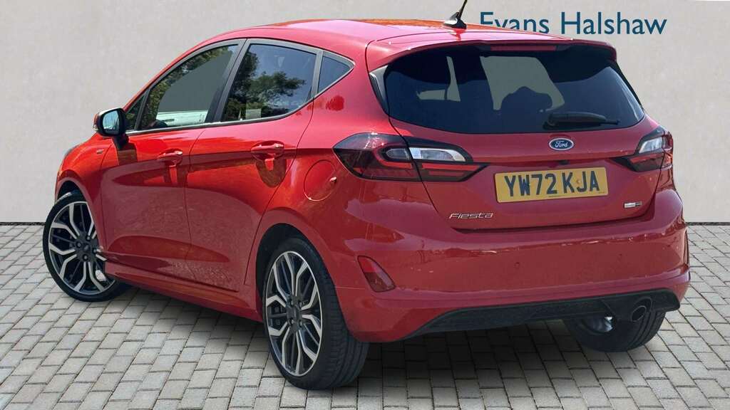 Ford Fiesta 1.0 Ecoboost 125 St-line X Edition 2023 YW72KJA Red #2