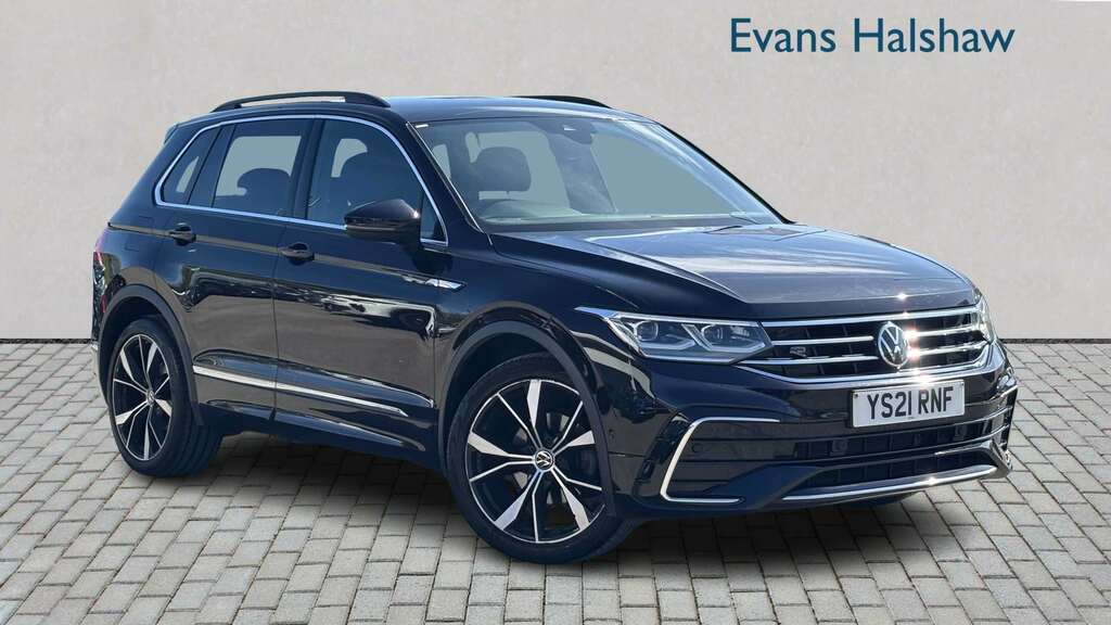 Volkswagen Tiguan 2.0 Tdi 4Motion R-line Dsg 2021 Black