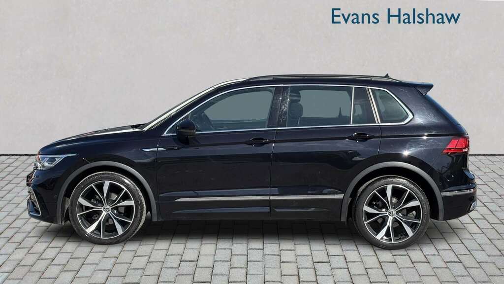 Volkswagen Tiguan 2.0 Tdi 4Motion R-line Dsg 2021 YS21RNF Black #3