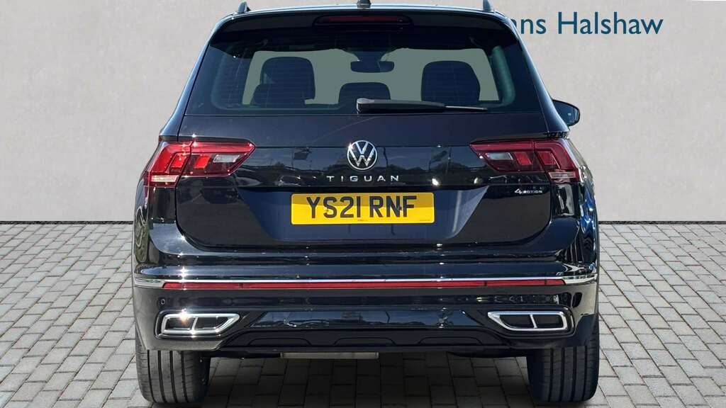 Volkswagen Tiguan 2.0 Tdi 4Motion R-line Dsg 2021 YS21RNF Black #5
