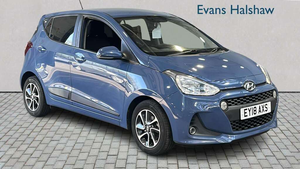 Hyundai I10 1.0 Premium 2018 Blue