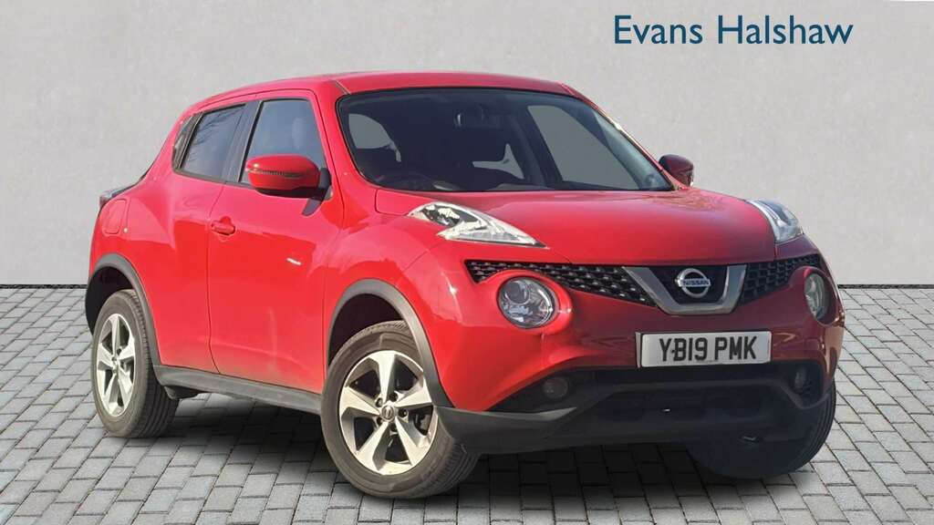 Nissan Juke 1.6 112 Acenta 2019 YB19PMK Red