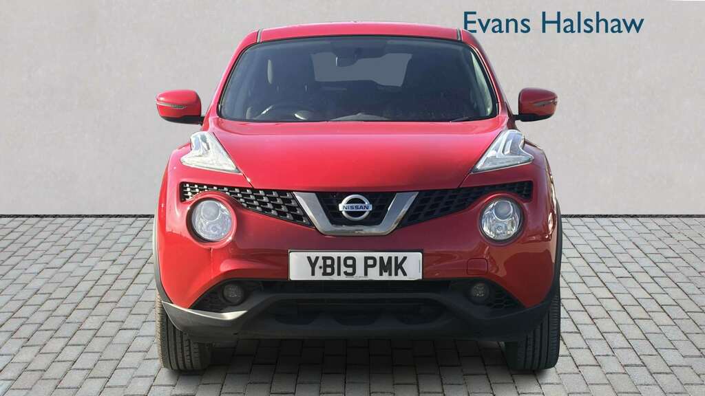 Nissan Juke 1.6 112 Acenta 2019 YB19PMK Red #4