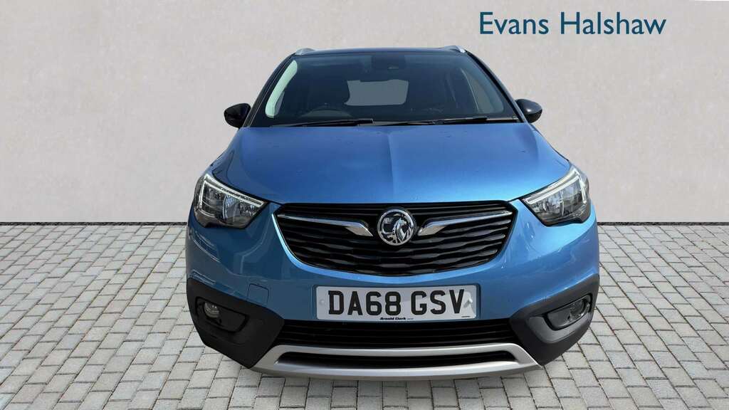 Vauxhall Crossland X 1.2T 130 Elite Start Stop 2018 DA68GSV Blue #4