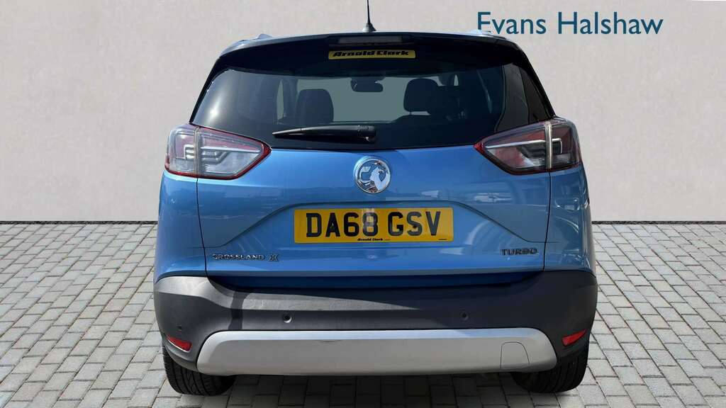 Vauxhall Crossland X 1.2T 130 Elite Start Stop 2018 DA68GSV Blue #5
