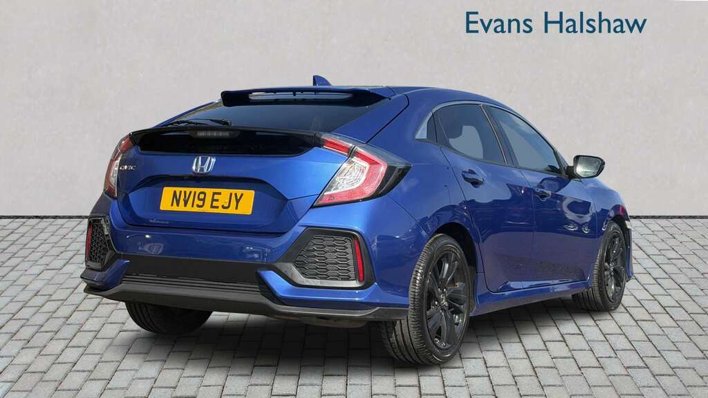 Honda Civic 1.0 Vtec Turbo 126 Sr 2019 NV19EJY Blue #2