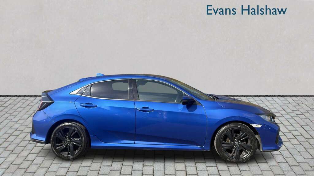 Honda Civic 1.0 Vtec Turbo 126 Sr 2019 NV19EJY Blue #6