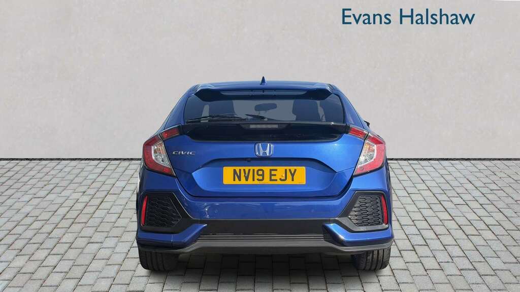 Honda Civic 1.0 Vtec Turbo 126 Sr 2019 NV19EJY Blue #5