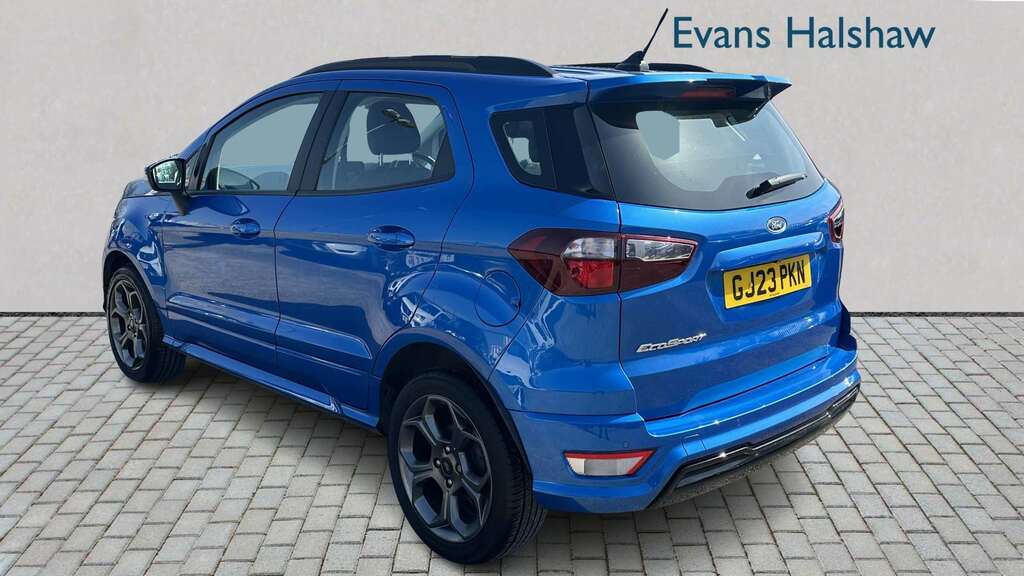Ford Ecosport 1.0 Ecoboost 125 St-line 2023 GJ23PKN Blue #4