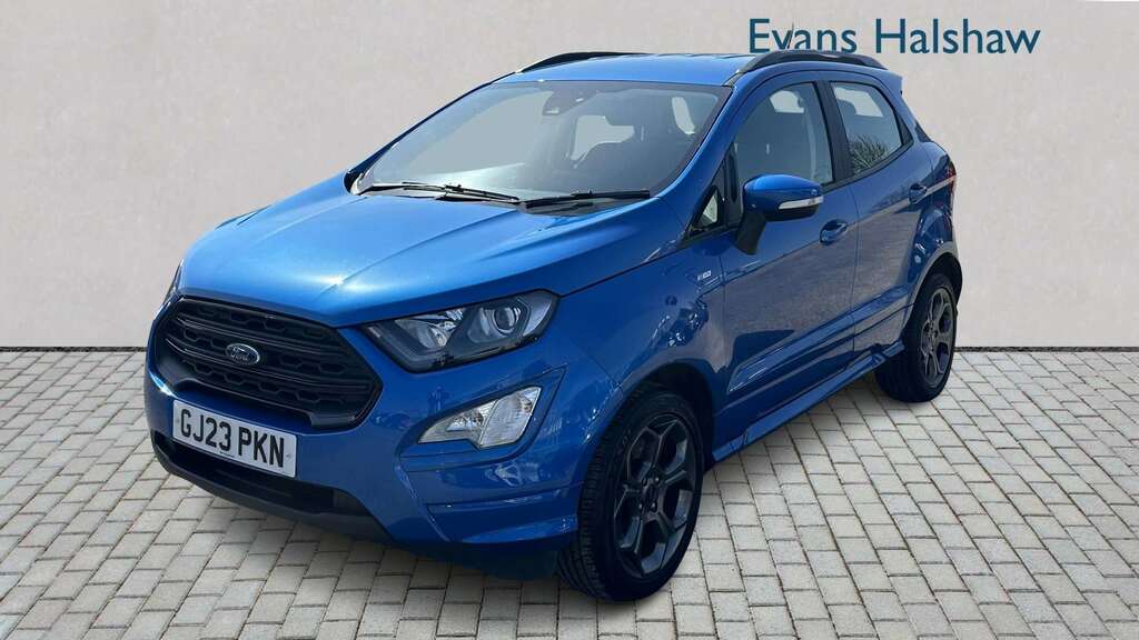 Ford Ecosport 1.0 Ecoboost 125 St-line 2023 GJ23PKN Blue #3