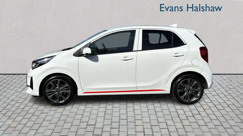 Kia Picanto 1.0T Gdi Gt-line 4 Seats 2023 NJ23WGC White #4