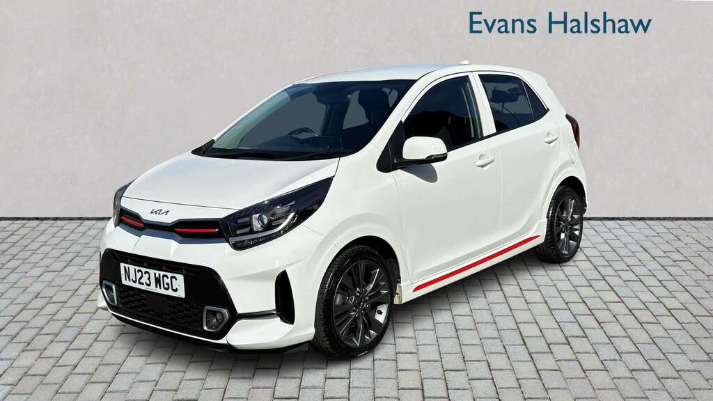 Kia Picanto 1.0T Gdi Gt-line 4 Seats 2023 NJ23WGC White #3