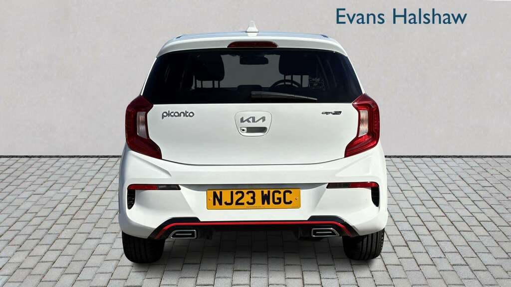 Kia Picanto 1.0T Gdi Gt-line 4 Seats 2023 NJ23WGC White #6