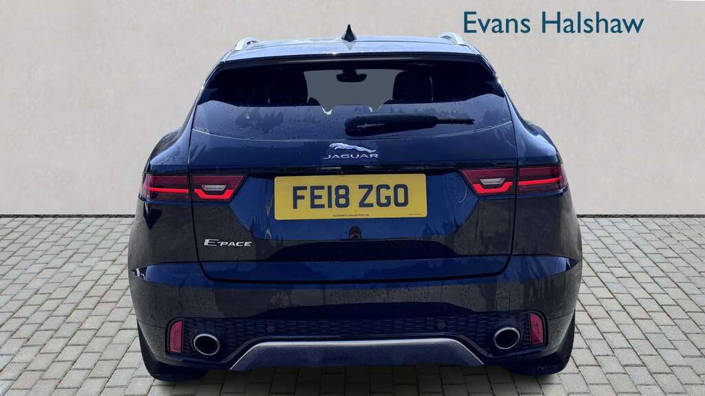 Jaguar E-Pace 2.0D 240 R-dynamic Hse 2018 FE18ZGO Black #4