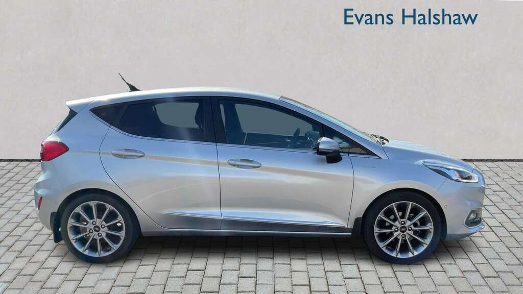 Ford Fiesta 1.0 Ecoboost Hybrid Mhev 155 Vignale Edition 2 DT21COU Silver #3