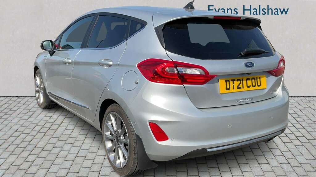 Ford Fiesta 1.0 Ecoboost Hybrid Mhev 155 Vignale Edition 2 DT21COU Silver #2