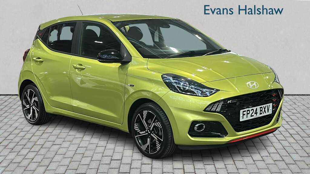 Hyundai I10 1.0 T-gdi N Line 2024 Yellow