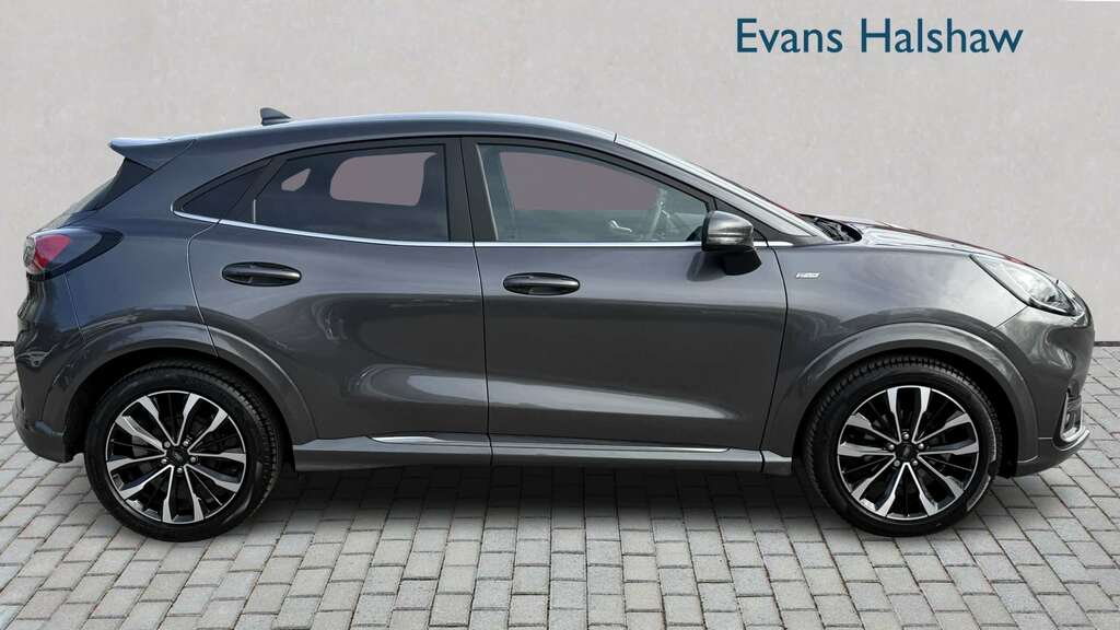 Ford Puma 1.0 Ecoboost Hybrid Mhev St-line Vignale 2022 PJ22DFO Grey #4
