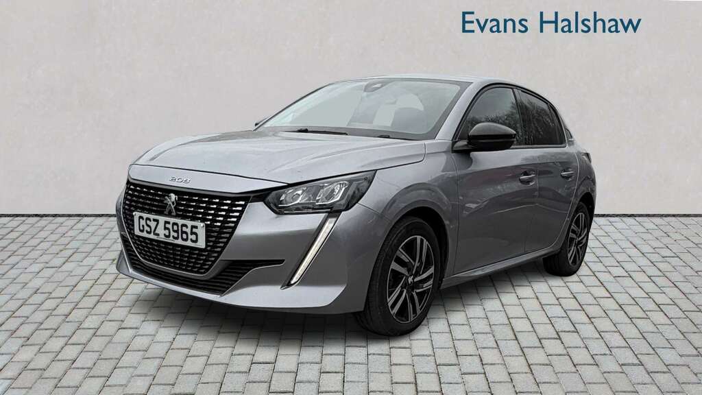Peugeot 208 1.5 Bluehdi 100 Allure Premium 2023 Grey #2