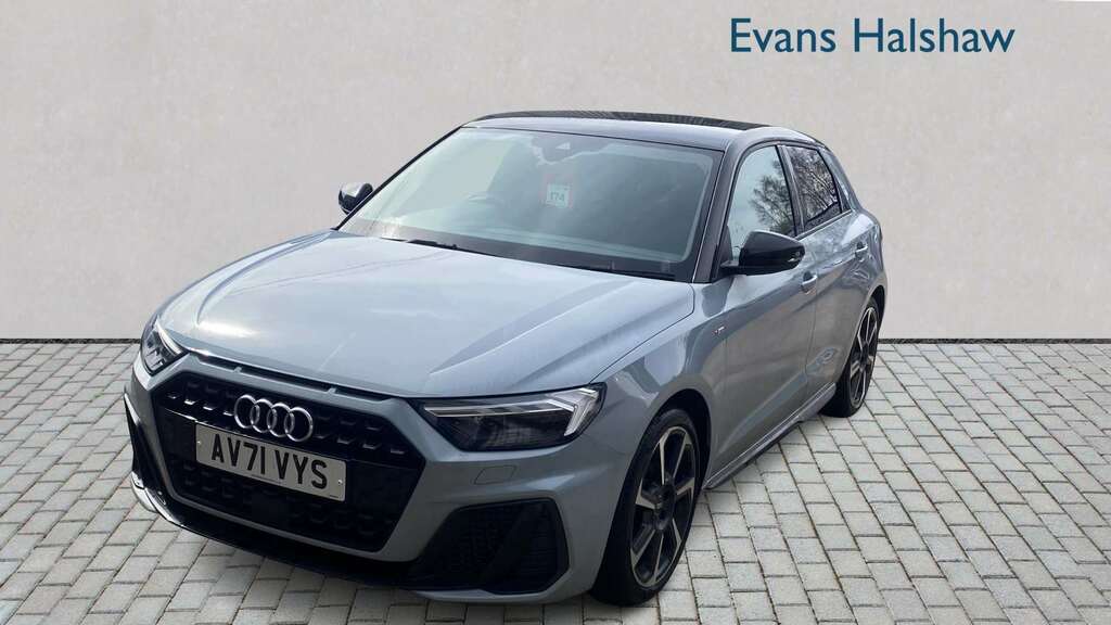 Audi A1 25 Tfsi Black Edition 2021 AV71VYS Grey #2