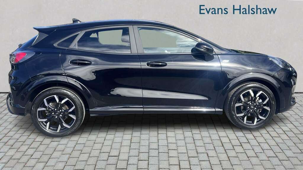Ford Puma 1.0 Ecoboost Hybrid Mhev 155 St-line X 2023 EN72GDZ Black #4