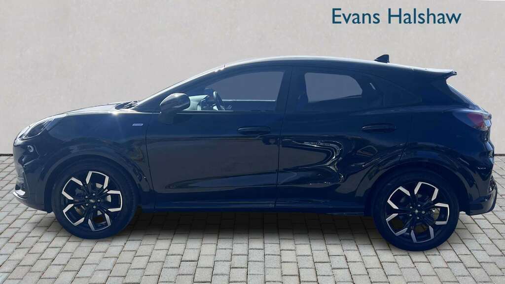 Ford Puma 1.0 Ecoboost Hybrid Mhev 155 St-line X 2023 EN72GDZ Black #6