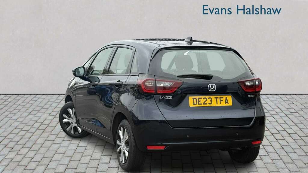 Honda Jazz 1.5 I-mmd Hybrid Sr Ecvt 2023 DE23TFA Blue #3